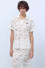 Поло из кружева