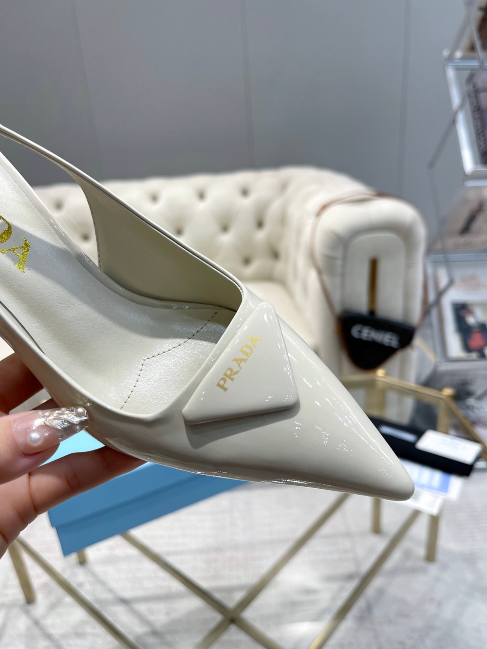 Prada Slingback Pumps