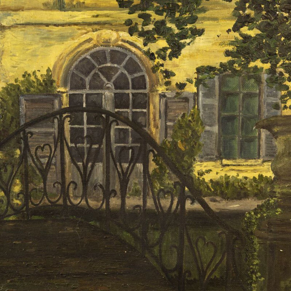 Винтажная картина «Усадьба»