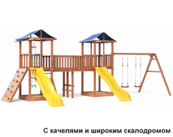 Детская площадка Можга Спортивный городок 6 Крыша-Тент
