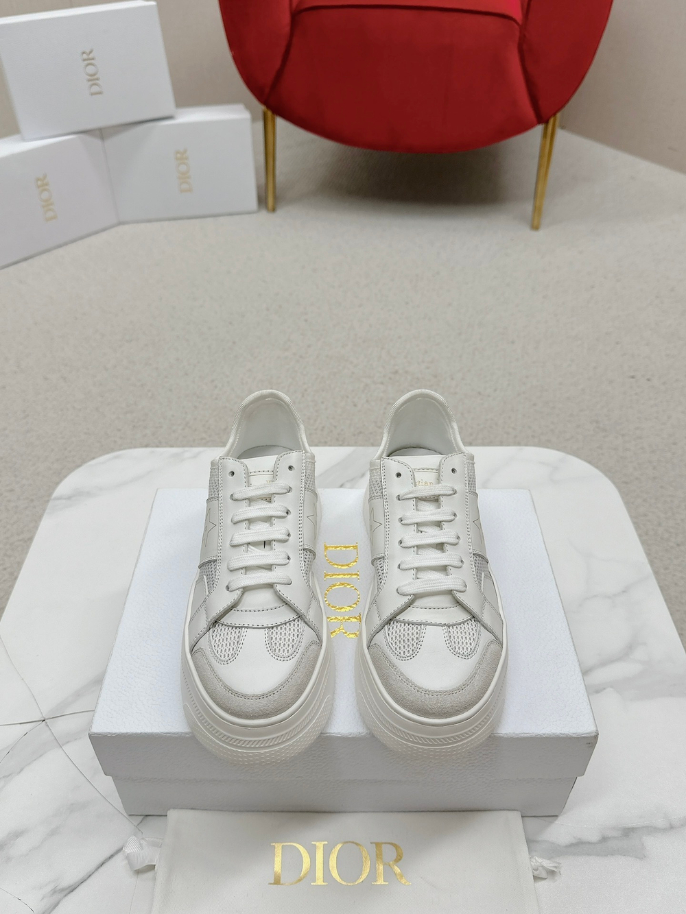 Christian Dior Star Platform Sneaker