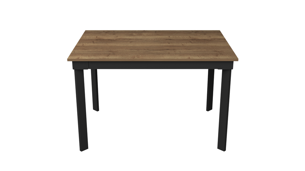 Стол на металлических опорах Хилтон 120 (203,5)*80