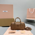 Miu Miu Arcadie Leather Bag 22 cm