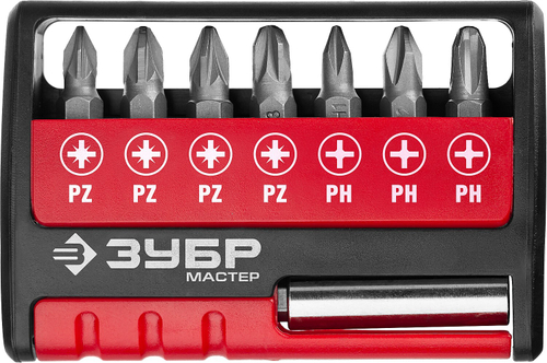 Набор ЗУБР: Биты ″МХ-8″, CR-V