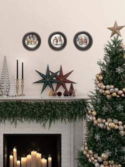 Картины на стену интерьерные на холсте 3 шт. 17.5 см