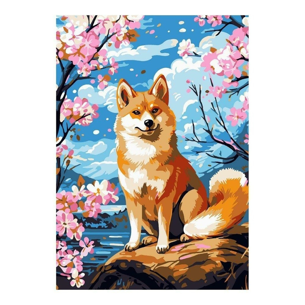 Картина по номерам 20*28,5см "Цветущая весна" (Lori)