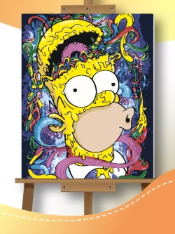 Картина по номерам Гомер