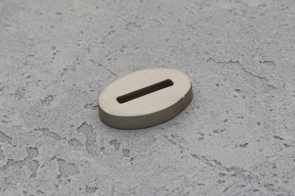 Больстер из титана 5мм, 30x20мм