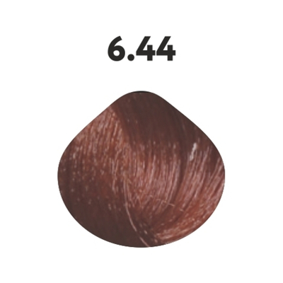 6.44 крем-краска KAARAL Baco Color Collection тёмный интенсивный медный блондин - 100 мл.