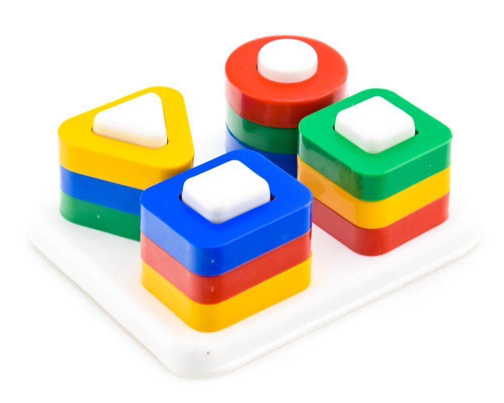 Дидактическая игрушка Веселые фигурки (Нордпласт)