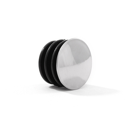 Комплект торцевых заглушек для перекладины хром, 2 шт