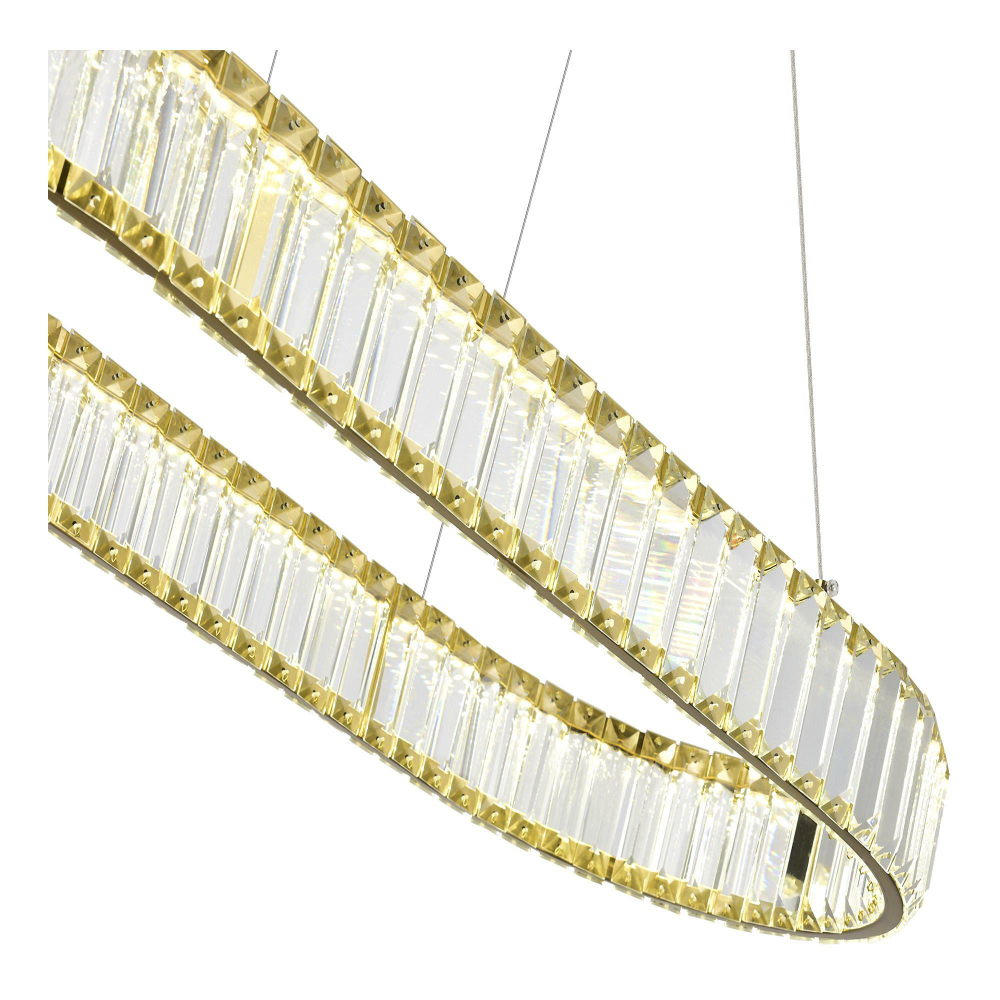SL1622.323.01 Светильник подвесной ST-Luce Латунь/Прозрачный LED 1*60W 4000K