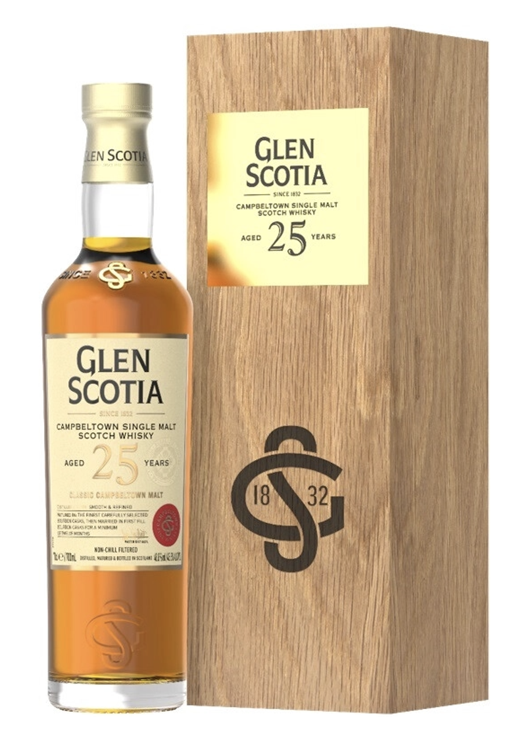 Виски Glen Scotia 25 Years Old, 0.7 л.