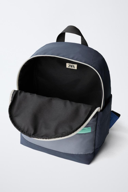 ZARA МИНИ-РЮКЗАК SPORTY, СЕРЫЙ