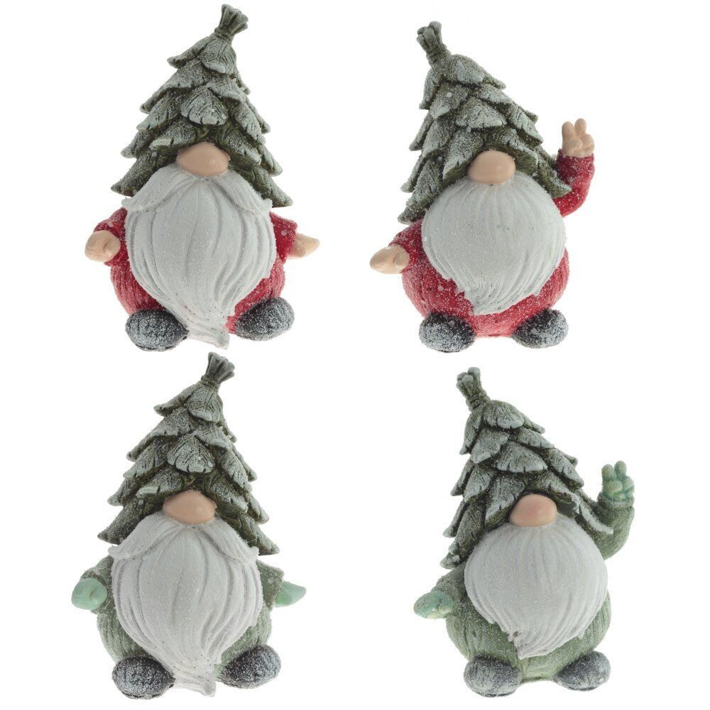 GAEM Фигурка декоративная "Гном", L12,5 W10,5 H16 см, 4в.(ЦЕНА ЗА ОДИН ВИД)