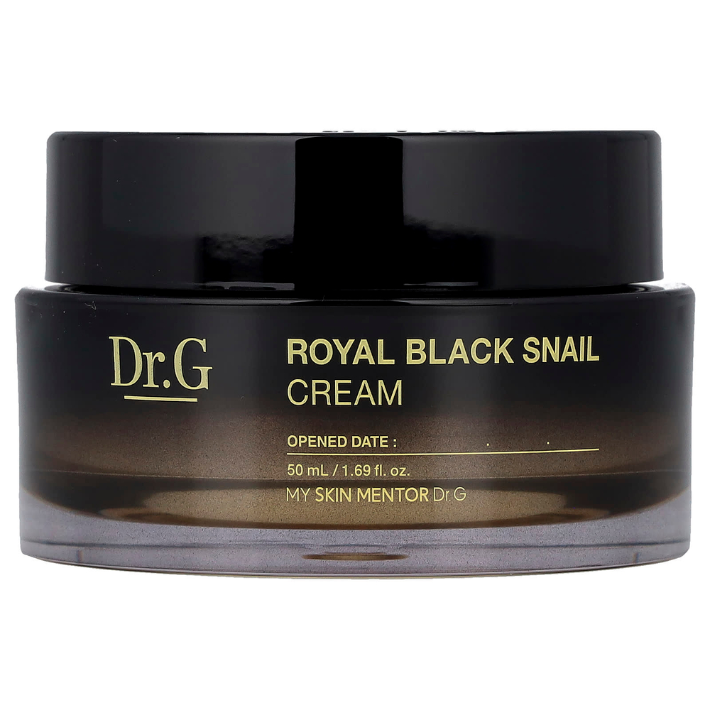 Dr. G, Royal Black Snail Cream, крем с черной улиткой, 50 мл (1,69 жидк. унции)