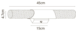 Подсветка для зеркал Arte Lamp Aqua-Bastone A2470AP-2CC
