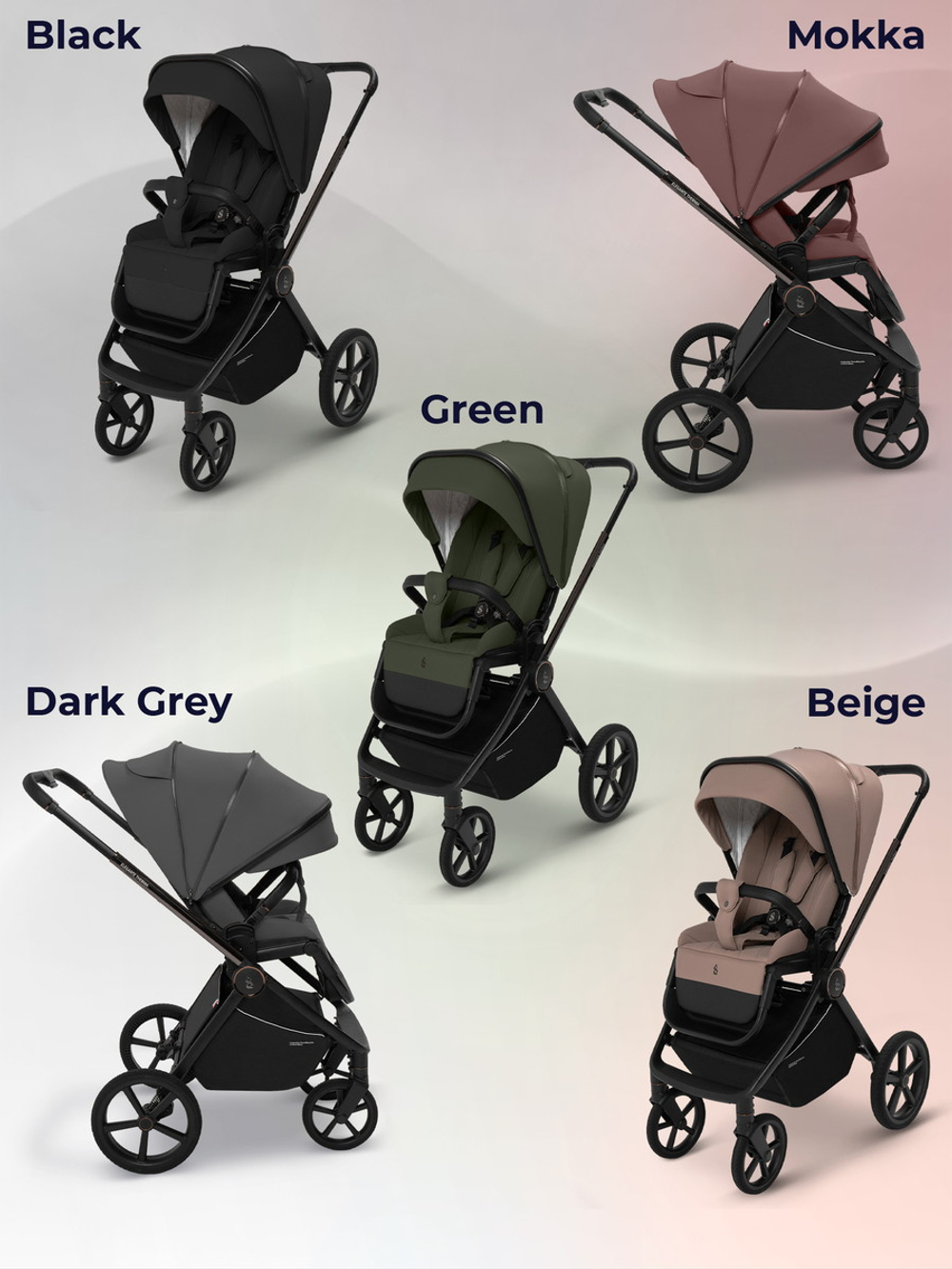 Коляска 3 в 1 Sweet Baby SBL Elegante Therma + автокресло Premier Grey Mokka