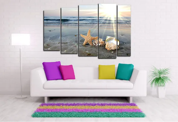 Модульная картина "Пляж"