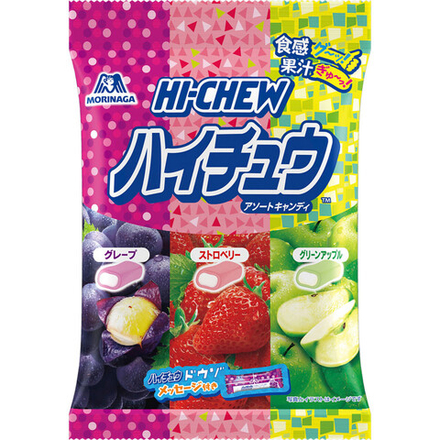 Жевательные конфеты Hi-Chew ассорти 3 вкуса, Morinaga, 86г