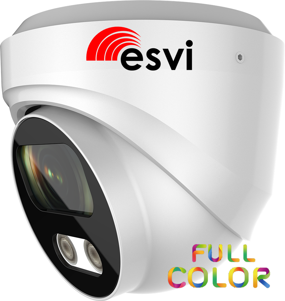 EVL-DS-H23F купольная уличная 4 в 1 FULL COLOR видеокамера, 1080p, f=2.8мм