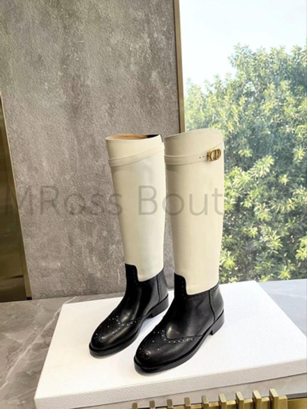 Женские зимние сапоги Dior Empreinte премиум класса