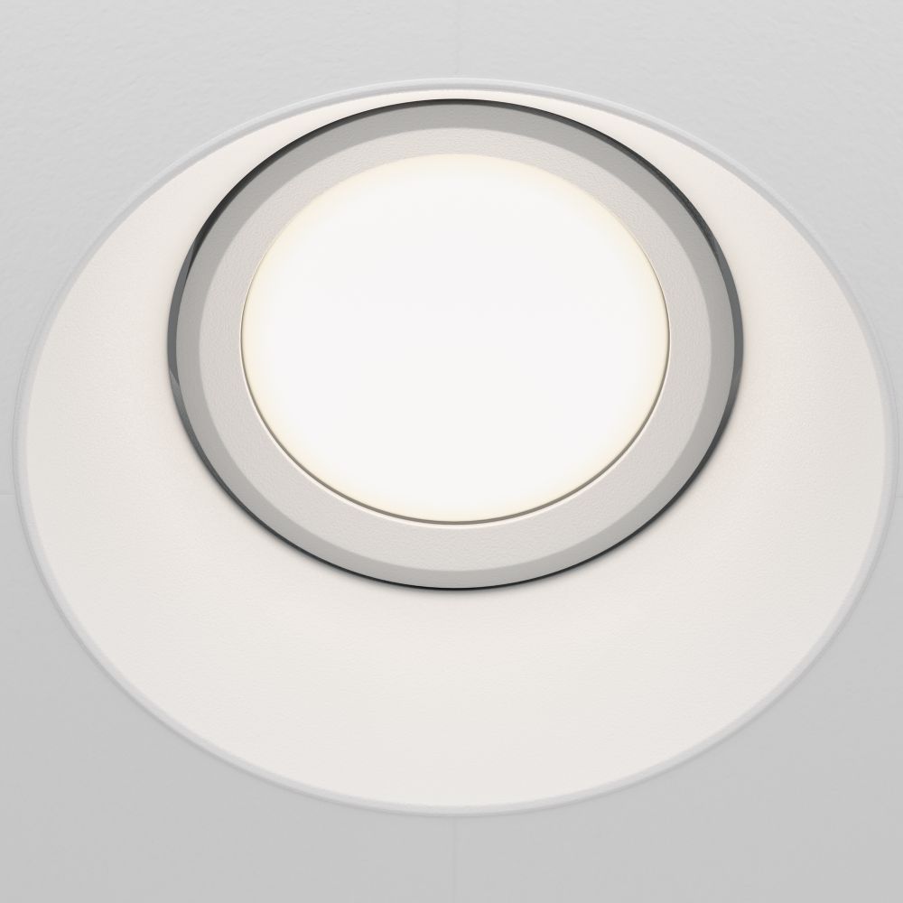 Светильник встраиваемый Maytoni Dot DL042-01-RD-W