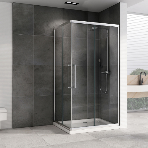 Душевой уголок ABBER Schwarzer Diamant AG02128H