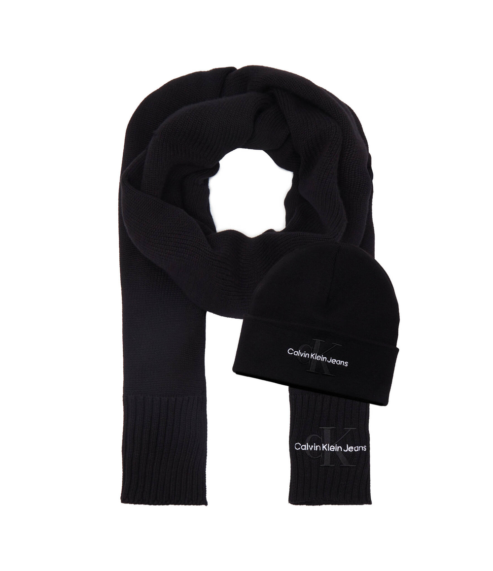 Шаль + шляпа GIFTING LOGO CALVIN KLEIN JEANS - черный(K60K611418)