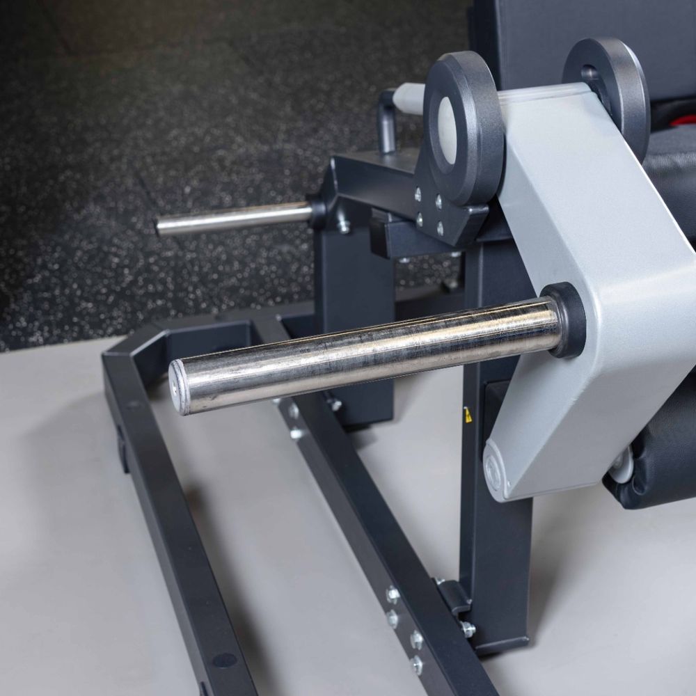 D960 Разгибание ног сидя, рычаги серые