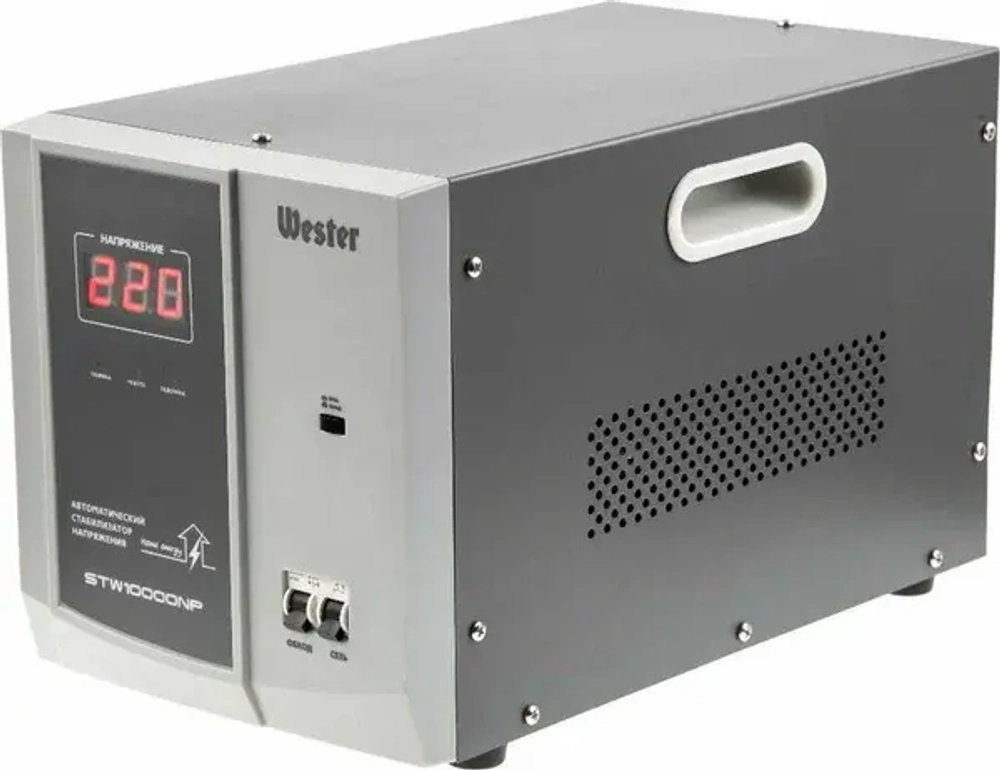 Однофазный стабилизатор Wester STW10000NP (q)