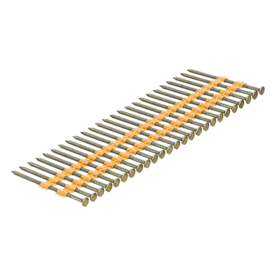 Гвозди для пнев. нейлера (крашен.) длина - 65 мм, диам. - 2,9 мм, 2000 шт. Denzel