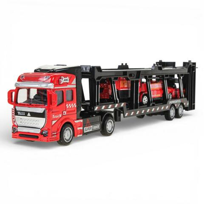 Автовоз ин. + 3 машинки, коробка W2212-12D