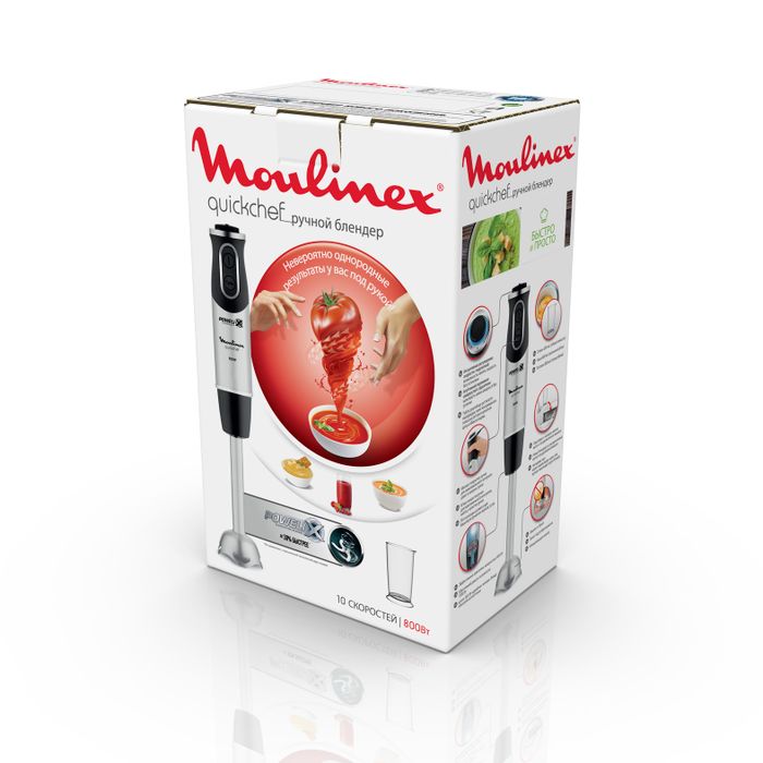 Погружной блендер Moulinex Quickchef DD650832