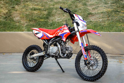 Питбайк Apollo RFZ START 125LE 17х14 Красный