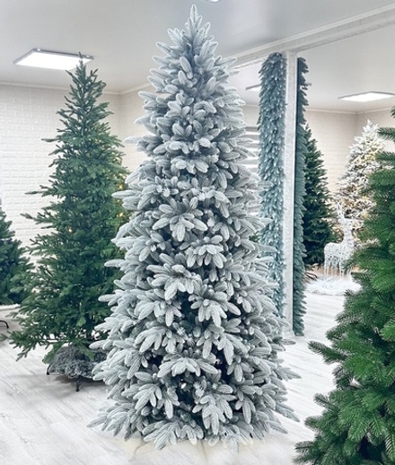Заснеженная елка «Веста» (Литая хвоя) 150 см / 1,5 м