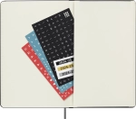 Еженедельник на 2025-2026 гг Moleskine Academic WKNT (DHB18WN3) 13х21см, твердая обложка, черный
