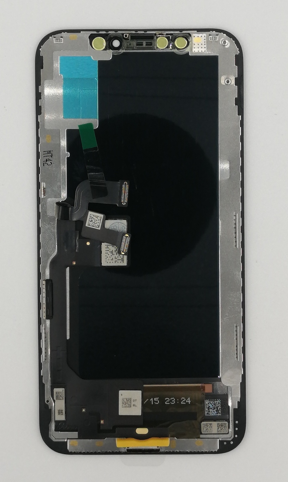 Дисплей iPhone Xs в сборе Черный (Hard OLED) - Премиум