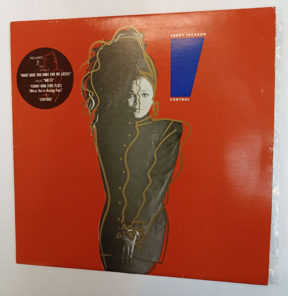 Винтажная виниловая пластинка LP Janet Jackson Control (Югославия 1987)