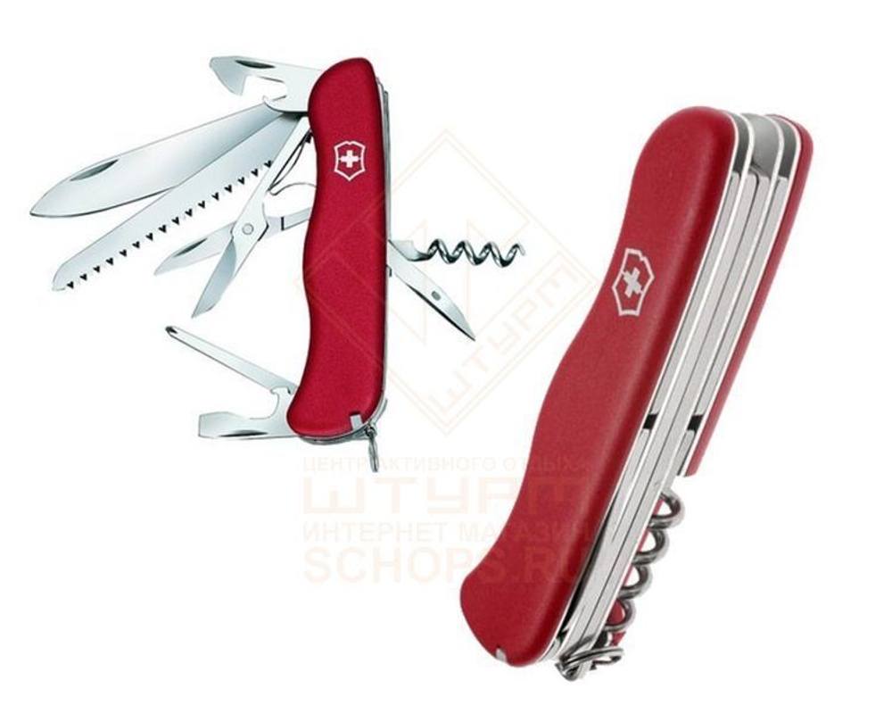 Нож многофункциональный Victorinox Outrider 111 мм, Red