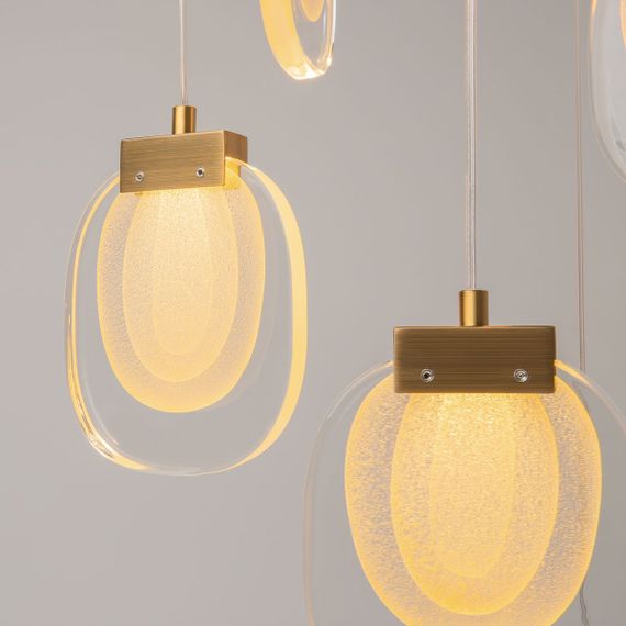 Подвесной светодиодный светильник Maytoni Modern Biology MOD367PL-L18BBSK