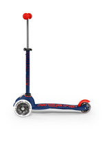 Самокат Mini Micro Deluxe LED Темно-синий