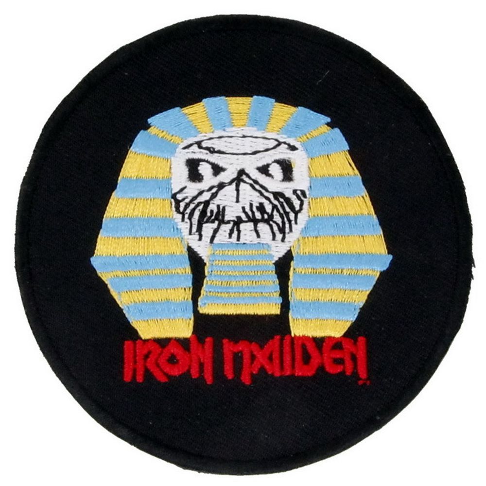 Нашивка Iron Maiden (круглая)