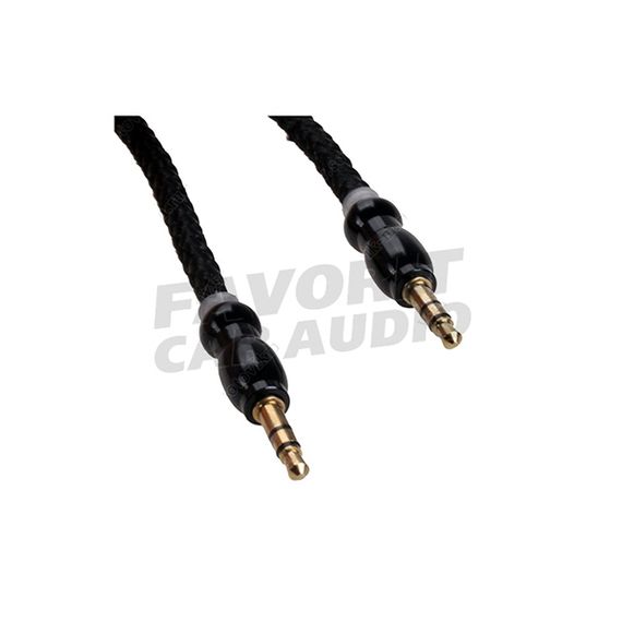 Кабель AUX, Jack 3,5mm(m) - Jack 3,5mm(m) STS ZH-A1611, 1.0м, круглый, силикон, цвет: чёрный