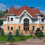 Черепица композитная Metrotile Metrobond красная