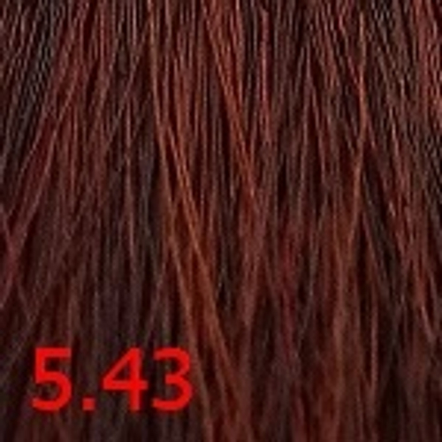 Крем-краска для волос Оттенок 5.43 Светло-коричневый медно-золотистый KEEN XXL Colour Cream Hellbraun Kupfer-Gold 100мл