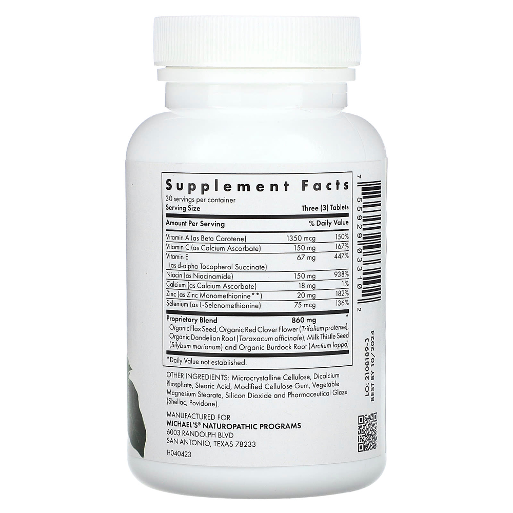 Michael's Health, Skin Factors, 90 вегетарианских таблеток