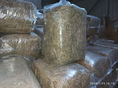 Сено луговое разнотравье 18 кг в пакетах Самовывоз Волхонское ш. д. 4, корп. 8