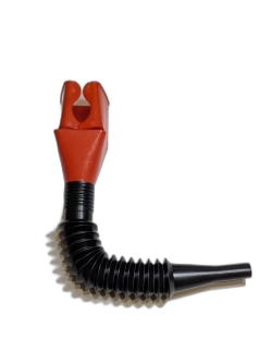 +t Воронка непроливайка для мототехники и др. Красная