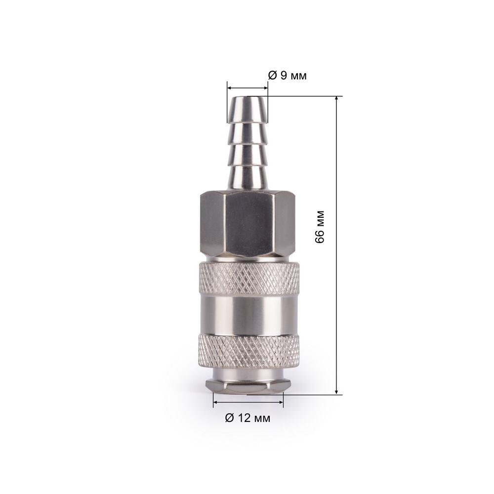 Соединитель Rapid F мама - елочка 9 мм FoxWeld